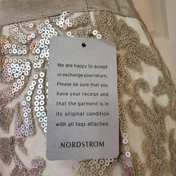 NEW Tadashi Shoji ivory formal bride dress 8 - Picture 7 of 8